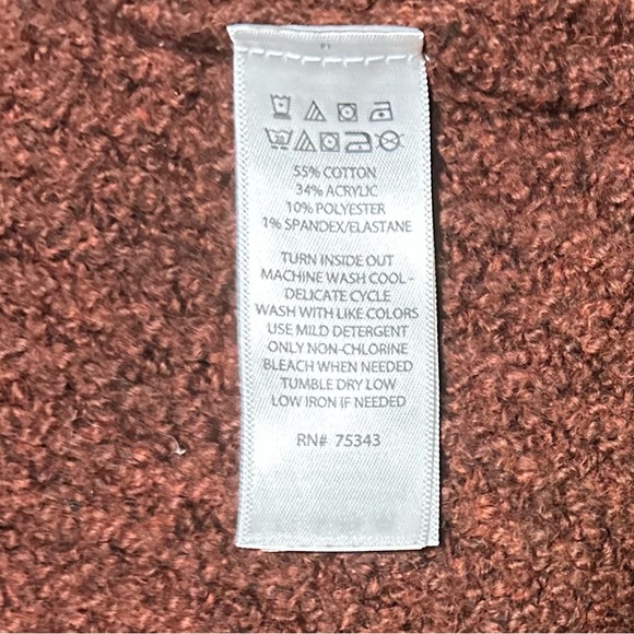 cupcakes & cashmere Rich Brown Open-Front Cardigan - Picture 9 of 9